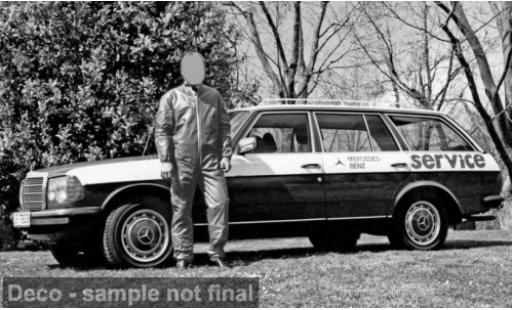 Mercedes 200 1/18 I Norev T-Modell (S123) 1980 Service 1:18 miniature