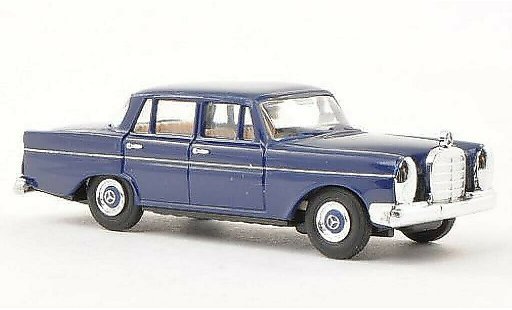 Mercedes 220 Base 1/87 Busch bleu 1959 miniature