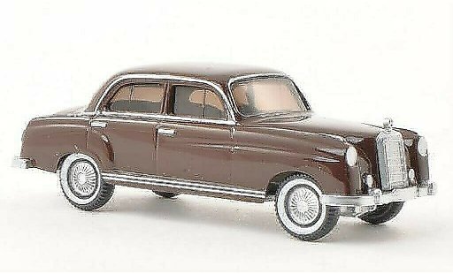 Mercedes 220 Base 1/87 Wiking marron miniature