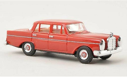Mercedes 220 Base 1/87 Busch rouge 1959 miniature