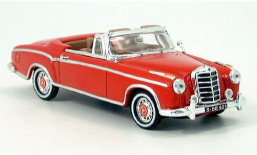 Mercedes 220 1/43 Vitesse SE Cabriol rouge 1:43 miniature