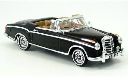 Mercedes 220 1/43 Vitesse SE Cabriol noire 1:43 miniature