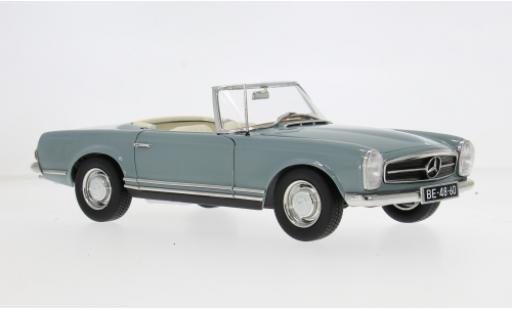 Mercedes 230 1/18 Norev SL bleue 1963 1:18 miniature