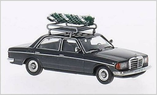 Mercedes 240 Coupe 1/87 Busch D (W123) metallise grise miniature