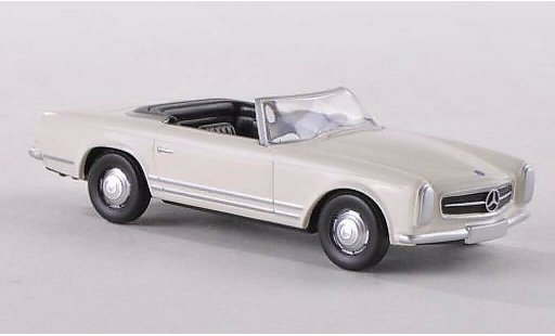 Mercedes 280 Base 1/87 Herpa SL Pagode perlblanche miniature