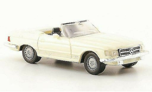 Mercedes 280 Base 1/87 Herpa SL (R107) beige miniature