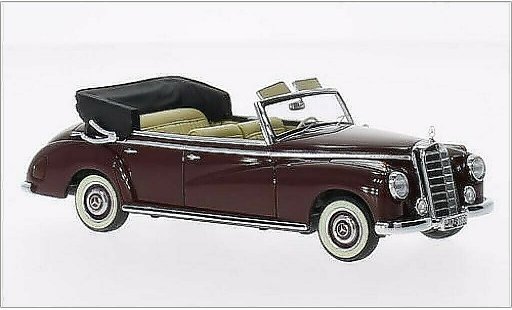 Mercedes 300 Cabriolet 1/43 Minichamps (W186) rouge 1952 miniature