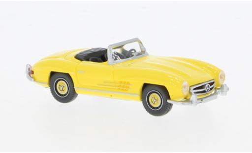 Mercedes 300 1/87 Wiking SL jaune 1957 1:87 miniature