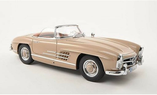 Mercedes 300 Roadster 1/18 Minichamps (W198 II) beige 1957 miniature