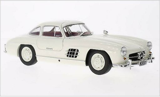Mercedes 300 Base 1/18 Minichamps (W198 I) blanche 1954 miniature
