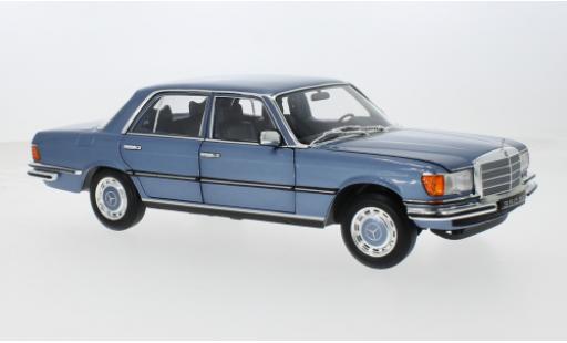 Mercedes 350 1/18 Norev SE (W116) bleue 1973 1:18 miniature