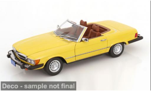 Mercedes 450 1/12 KK Scale SL (R 107) US-Version jaune 1979 1:12