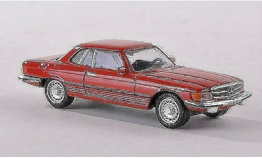 Mercedes 450 Base 1/87 Schuco (C107) rouge miniature