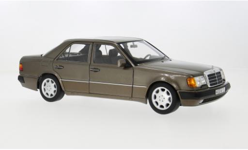 Mercedes 500 1/18 Norev E marron 1990 1:18 miniature