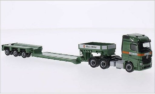 Mercedes Actros Streamspace 1/87 Herpa 11 6x4 2.5 Max Wild miniature