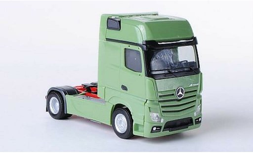 Mercedes Actros Gigaspace 1/87 Herpa 11 verte -Zugmaschine miniature