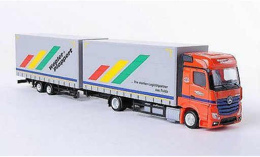 Mercedes Actros Bigspace 1/87 Herpa 11 Wepler + Plappert Volumen-HZ miniature