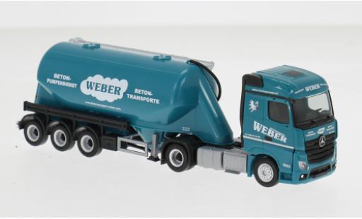 Mercedes Actros 1/87 Herpa 18 Streamspace Weber Betonpumpen (A) 1:87 miniature