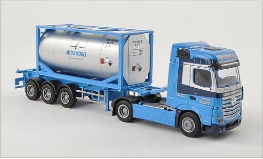 Mercedes Actros Bigspace 1/87 AWM 2 Big./Aerop.-20 Tank-Co.-SZ Redder miniature