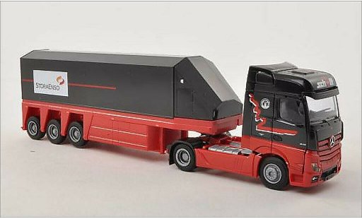 Mercedes Actros Bigspace 1/87 AWM 2 /Aerop. Schmitt/StoraEnso Innenlader-SZ miniature