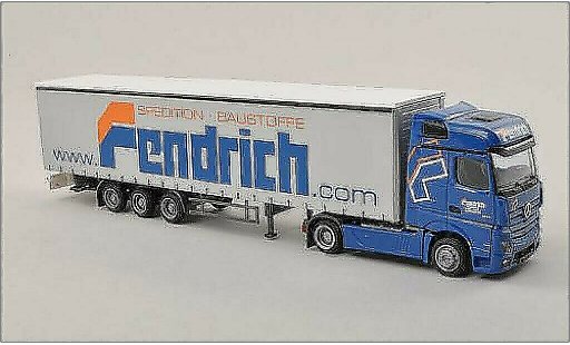 Mercedes Actros Bigspace 1/87 AWM 2 Fendrich Mega-G-KSZ miniature
