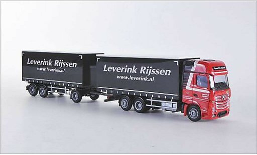 Mercedes Actros Gigaspace 1/87 AWM 2 Giga. Leverink Rijssen (NL) G-KHZ miniature