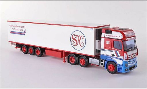 Mercedes Actros Gigaspace 1/87 AWM 2 Gigaliner Skive (DK) Kuhl-KSZ miniature