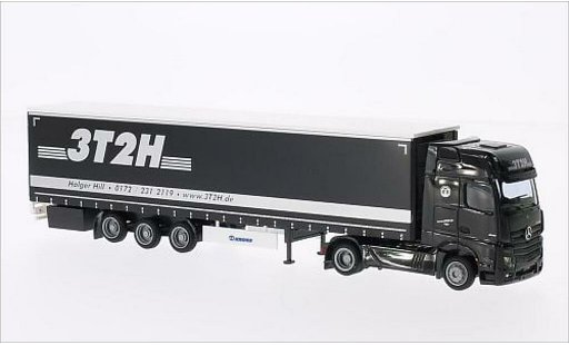 Mercedes Actros Gigaspace 1/87 AWM 2 3T2H Mega-Gardinenplanen-SZ miniature