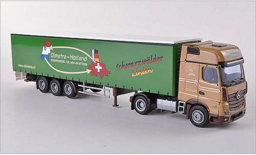 Mercedes Actros Gigaspace 1/87 AWM 2 Dimetra - Holland Gardinenplanen-SZ miniature