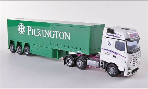 Mercedes Actros Gigaspace 1/87 AWM 2 Frebedo (DK) / Pilkington Innenlader-SZ miniature