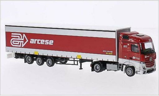 Mercedes Actros Streamspace 1/87 AWM 2 Stream. Aerop. Arcese miniature