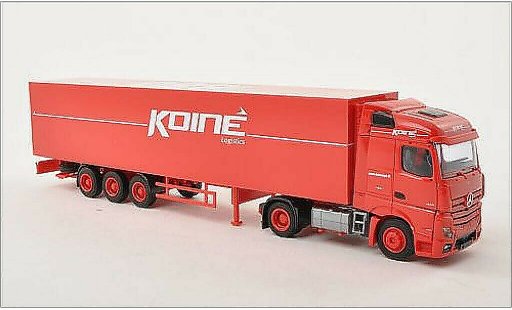 Mercedes Actros Streamspace 1/87 AWM 2 ./Aerop. Koine Kuhl-KSZ miniature