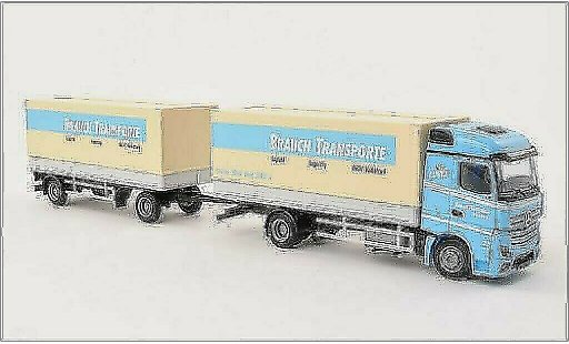 Mercedes Actros Streamspace 1/87 AWM 2 Brauch Transporte Pr-HZ miniature