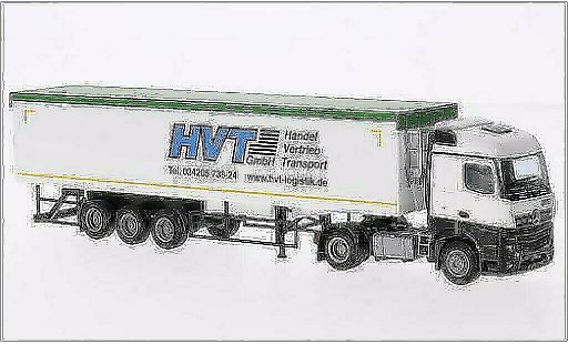 Mercedes Actros Streamspace 1/87 AWM 2 H V T miniature