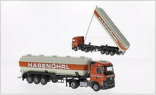 Mercedes Actros Streamspace 1/87 AWM 2 Hasenohrl miniature