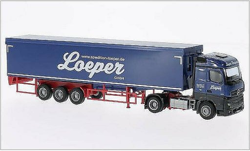Mercedes Actros Streamspace 1/87 AWM 2 Loeper Kipp-SZ miniature