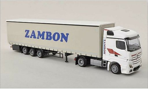Mercedes Actros Streamspace 1/87 AWM 2 Zambon Gardinenplanen-SZ miniature