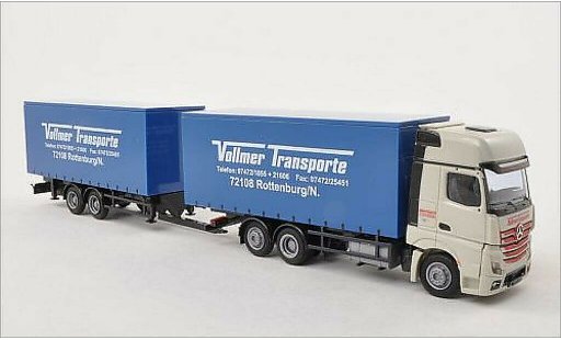Mercedes Actros Gigaspace 1/87 AWM 2 Vollmer Giga.-G-KTaHZ miniature