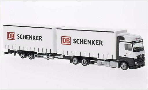 Mercedes Actros Bigspace 1/87 Herpa DB Schenker 2011 miniature