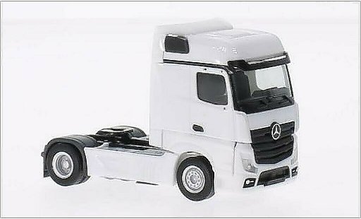 Mercedes Actros Bigspace 1/87 Herpa blanche miniature