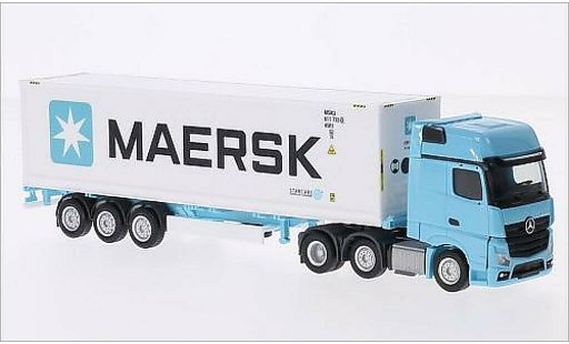 Mercedes Actros Gigaspace 1/87 Herpa Maersk miniature