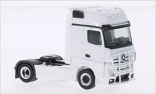 Mercedes Actros Gigaspace 1/87 Herpa blanche 2011 miniature