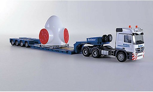 Mercedes Actros Base 1/87 Herpa L 02 Balmer Tieflade-SZ avec Nabe miniature