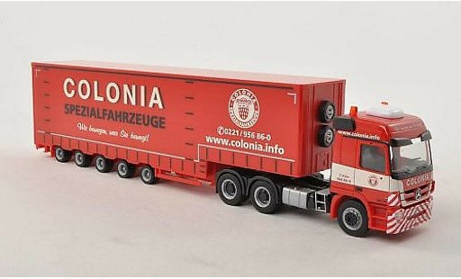 Mercedes Actros Base 1/87 Herpa L 08 Colonia Volumen-SZ miniature