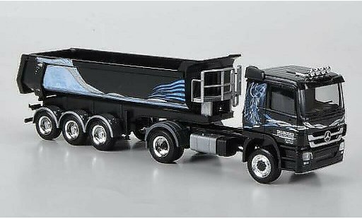 Mercedes Actros Base 1/87 Herpa L 08 Rundmulden-SZ Wagner miniature