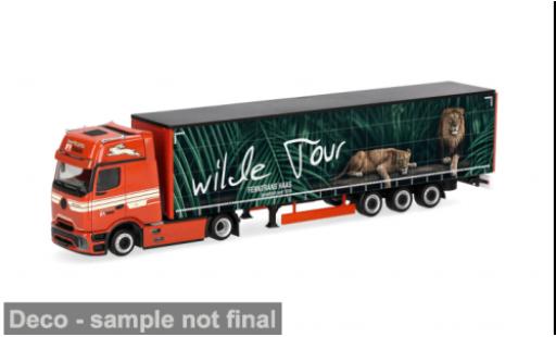 Mercedes Actros 1/87 Herpa L ProCabin Ferntrans Haas/Wilde Tour 1:87 miniature
