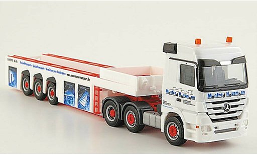 Mercedes Actros Base 1/87 Herpa LH 08 Hausmann Betonfertigteiletransporter miniature