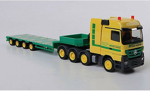 Mercedes Actros Base 1/87 Herpa LH 08 HKV Krane Semitieflader-SZ miniature