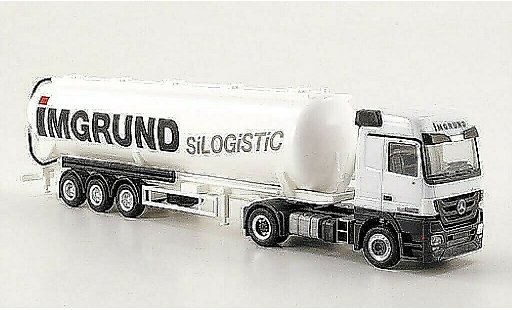 Mercedes Actros Base 1/87 Herpa LH 08 Imverted Silo-SZ miniature