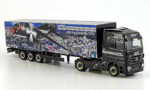Mercedes Actros Base 1/87 Herpa LH 08 malle-Sattelzug Weihnachten 2008 miniature